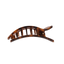 Flat Rectangle Hair Clip | Medium | Tortoise