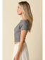Angela Boat Neck Tee