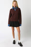 Triana Layered Collar Knit Sweater