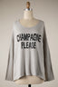 Champagne Please Sweater