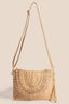 Intricate Paper Weave Envelope Clutch Bag