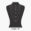 18K Gold Dipped Baguette Cz Cross Necklace - Hallelu Clothing Boutique