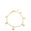 18K Gold Filled Seashell Anklet - Hallelu Clothing Boutique