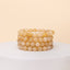 Marbled Pearl Bead Bracelet