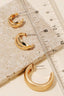 Assorted Layered 3Pc Hoop Earrings Set