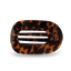 Round Flat Hair Clip | Medium | Tortoise