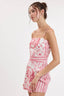 IVY MANTRA PATTERN TILE BORDER MINI DRESS