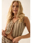 Capri Stripe Vest