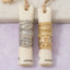 Crystal Bow And Chevron Stacking Ring Set