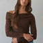 Knit Foldover Top