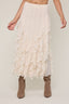 Ruffle Whispers Midi Skirt