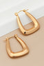 18K Waterproof Non-Tarnish Stainless Steel Hoops