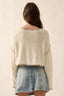 Natural Basic Sweater