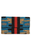 Beaded Striped Clutch Bag