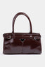 Glossy Faux Leather Bag