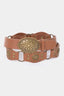 Oval Concho Disc Belt