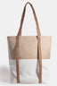 Large Two Tone Canvas Tote Bag