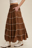 Chocolate Dream Maxi Skirt