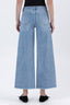 High Rise Ankle Wide Jeans