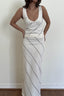 Salty Stitch Midi Skirt