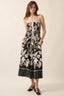 Evening Bloom Midi Dress