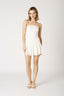 Lace Letter Mini Dress