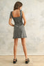 Shadow Tie Mini Dress
