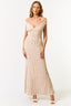 Gilded Whisper Maxi Dress