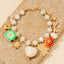 Assorted Charms Beaded Bracelet Set