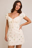 Coconut Dust Mini Dress