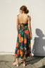 Hibiscus Haze Midi Dress