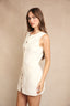 Golden Spur Mini Dress