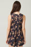 Midnight Rose Romper
