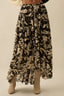 Shadow Blossom Maxi Skirt