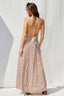 Honeycomb Chic Maxi Dress