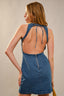 Denim Dusk Mini Dress