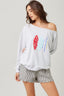 Lazy Waves Crewneck