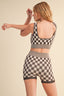Checker Charm Shorts