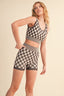 Checker Charm Shorts