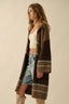 Aurora Stripe Duster Cardigan
