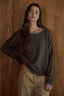 Driftwood Tipped Knit Sweater - back view