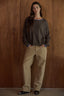 Driftwood Tipped Knit Sweater - front detail