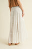 Ivory Bloom Maxi Skirt