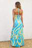 Oceanic Drift Maxi Dress