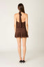 Toffee Twist Mini Dress
