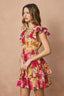 Petal Pop Mini Dress