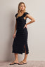 Black Dahlia Midi Dress