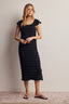 Black Dahlia Midi Dress