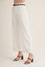 Belted Front Tuck Detail Pants