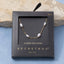 14K Gold Dipped Pearl Paperclip Chain Necklace